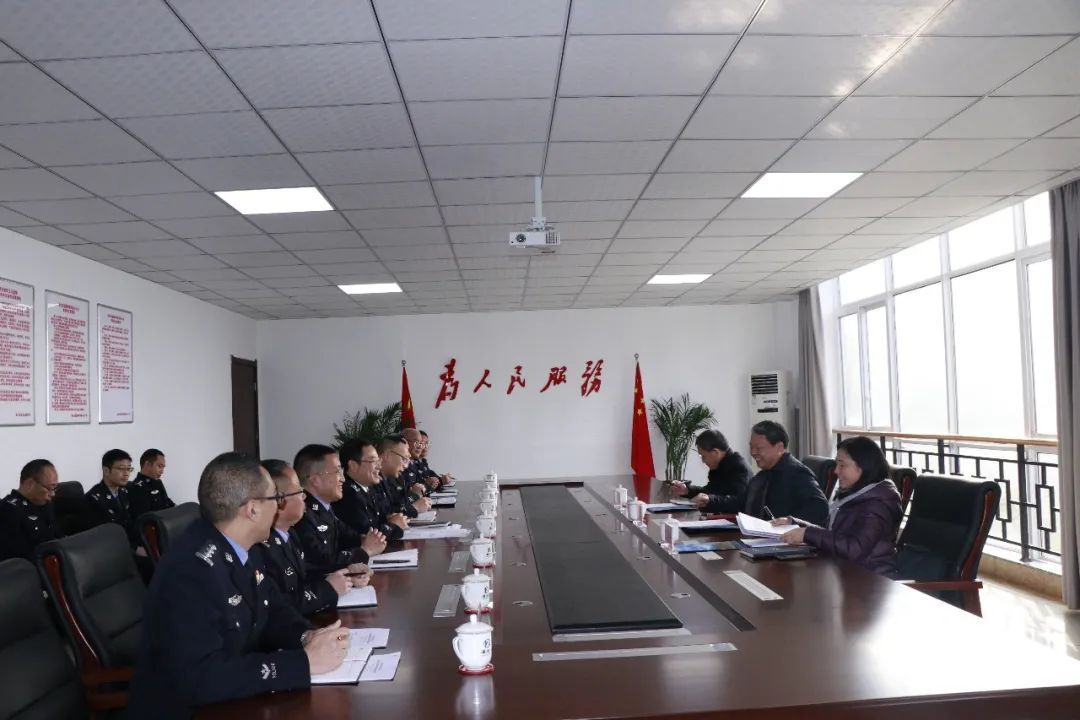 汉王山监狱迎接省厅党风廉政建设检查调研