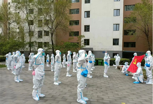 西宁市城西区临时支部“硬核”有力量！