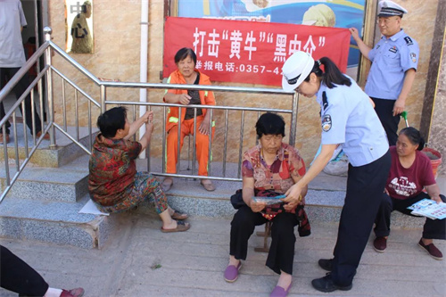 【夏季交通安全宣传】拒绝“黄牛”黑中介，侯马交警筑牢农村交通安全防火墙(图5)