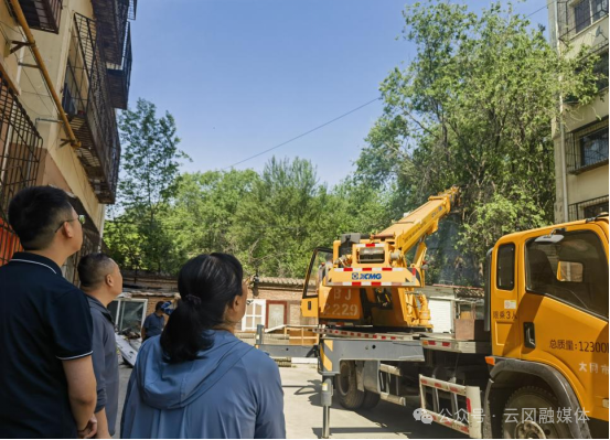 【民生云冈】山西大同云冈区新胜街道：修剪树木除隐患;贴心服务解民忧