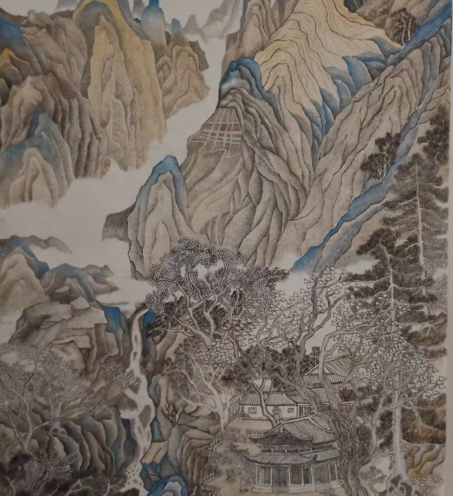 墨韵新途：康建华的艺术探索与成就(图3)