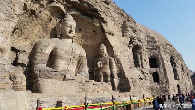 山西大同云冈石窟景区今年接待游客已超400万人次