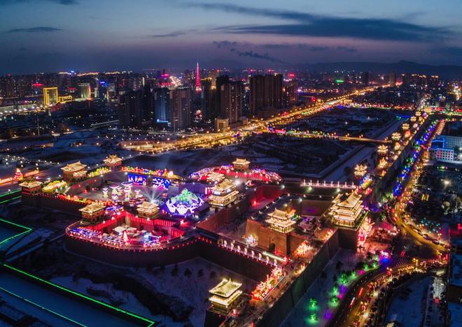 山西大同古城入列2025中国最美城市夜景榜单