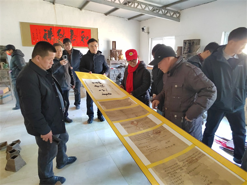 河北曲周县网络作家协会赴肥乡北营参加杏花诗会采风活动
