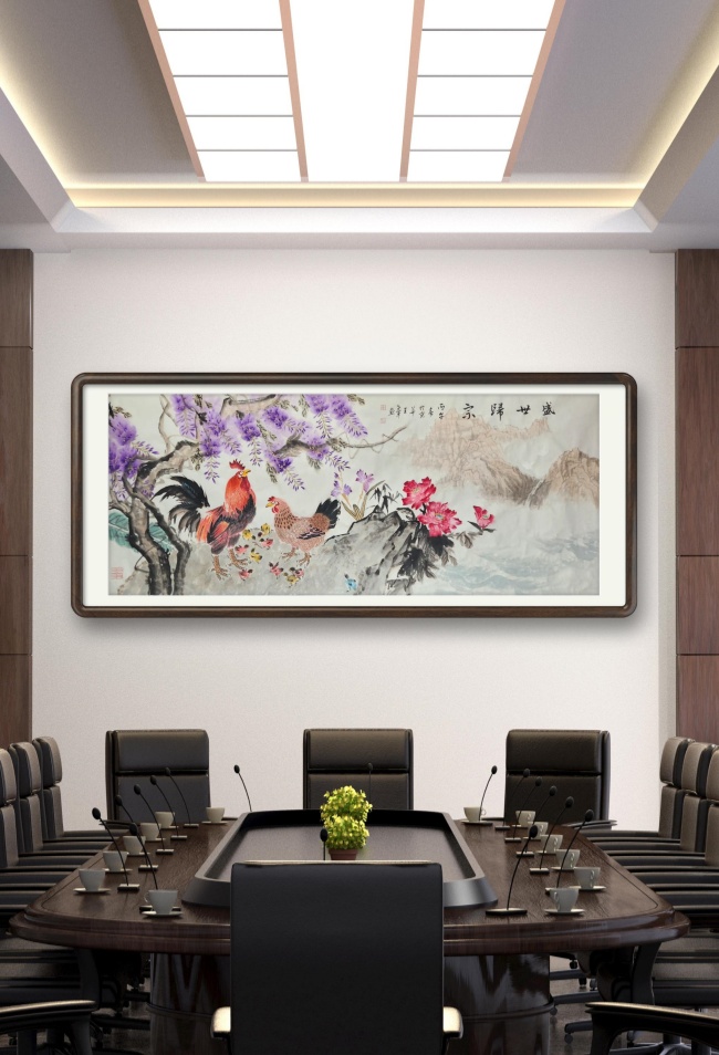 王世军国画《盛世归宗》作品释义(图3) 3.jpg